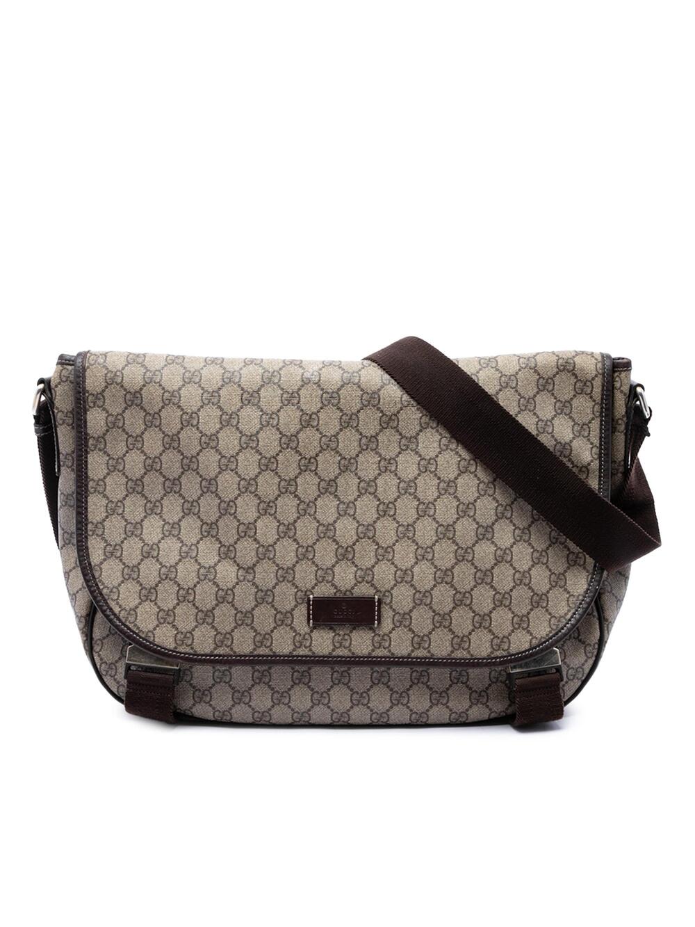 Gucci Double Buckle Messenger Bag Gg #368003G84B